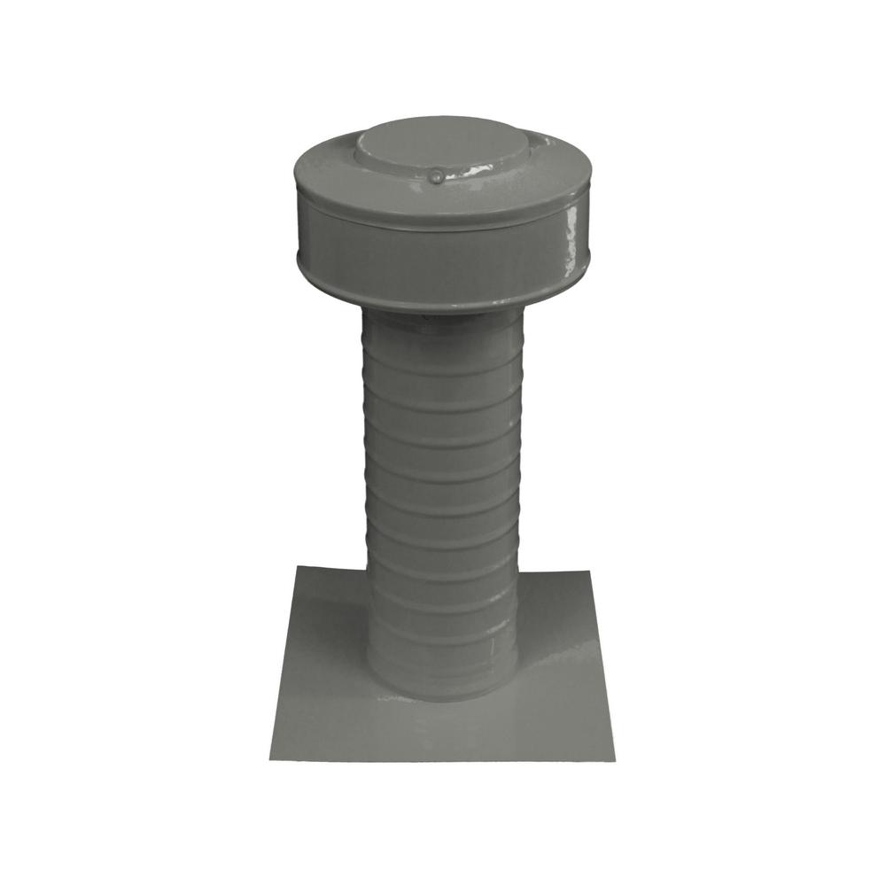 12 in. Dia Keepa Vent an Aluminum Roof Vent for Flat Roofs - Super Arbor