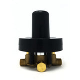 Hotel De Ville Single Handle 1-Spray Square Tub and Shower Faucet in Brushed Nickel Valve Included - Super Arbor