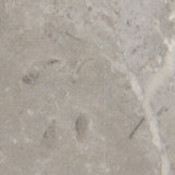 Mohawk ForeverStyle Gray Marble Porcelain Bullnose Trim Tile (3-in x 12-in)
