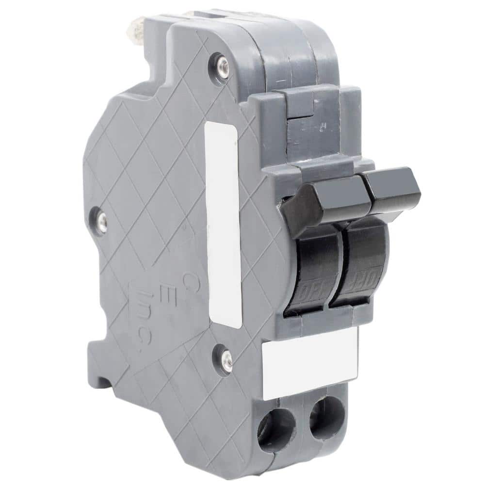 Federal Pacific New UBIF Thin 20 Amp 1 in. 2-Pole Federal Pacific Stab-Loc Type NC Replacement Circuit Breaker