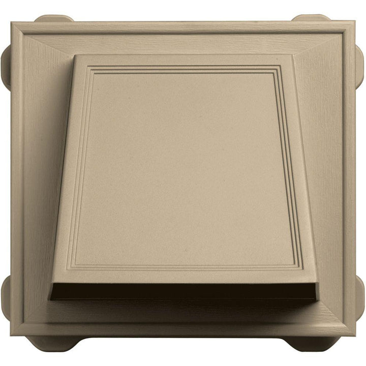 6 in. Hooded Siding Vent #013-Light Almond - Super Arbor