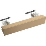 Inclination 1 in. to 4 in. (25 mm to 102 mm) Champagne Bronze Adjustable Drawer Pull - Super Arbor