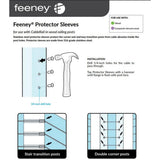 Feeney 1/8 in. I.D. Stainless Steel Protector Sleeve for Cable Railing System (10-Pack)