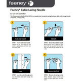 Feeney 4-1/2 in. Metal Cable Lacing Needle for Cable Metal Railing System