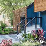 Feeney 50 ft. Stainless Steel Cable Assembly Kit for Cable Railing System