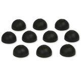 Feeney 7/16 in. Plastic Black Dome End Cap for Cable Railing System (10-Pack)