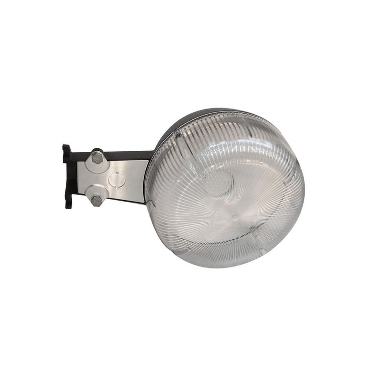 24-Watt Bronze Dusk-to-Dawn Outdoor Integrated LED Area Light Wall/Pole Mountable