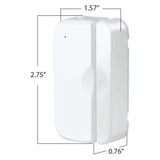 Feit Electric Battery-Powered Smart Wi-Fi Door and Window Sensor, Easy setup - No Hub Required in White (12-Pack)