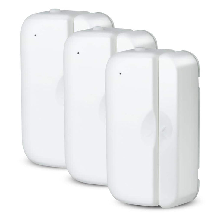 Feit Electric Battery-Powered Smart Wi-Fi Door and Window Sensor, Easy setup - No Hub Required in White (3-Pack)