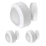 Feit Electric Rechargeable Battery-Powered Wi-Fi Smart Wireless Motion Sensor Alarm, Easy Setup - No Hub Required, White (3-Pack)