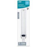 Feit Electric 13-Watt PL CFLNI Twin Tube, 2-Pin GX23 Base Compact Fluorescent Light Bulb, Cool White 4100K (1-Pack)