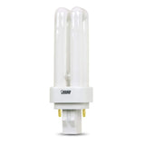 Feit Electric 13-Watt Equivalent PL CFLNI Quad Tube CFL Light Bulb, 2-Pin GX23-2 Base, Soft White 2700K (1-Pack)