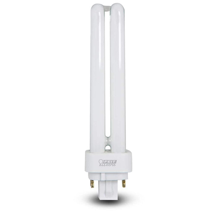 18-Watt Equivalent PL CFLNI Quad Tube 4-Pin G24Q-2 Base Compact Fluorescent CFL Light Bulb, Soft White 2700K (1-Bulb)
