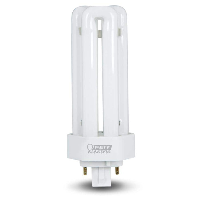 Feit Electric 26-Watt Equivalent PL CFLNI Triple Tube 4-Pin GX24Q-3 Base CFL Light Bulb, Soft White 2700K (1-Pack)