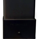 Fence Armor 4 in. L x 4 in. W x 1/4 ft. H Black Fence Post Guard for Wood or Vinyl