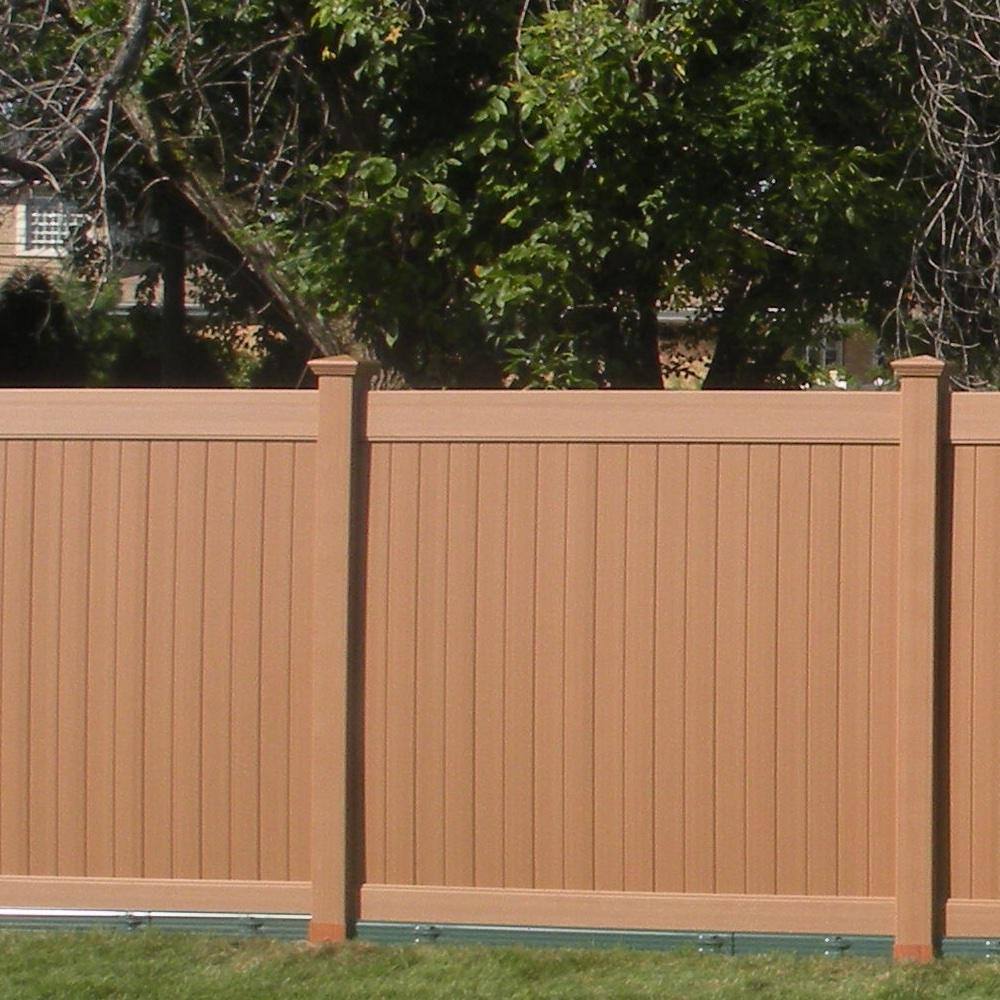 Fence Armor 4 in. L x 4 in. W x 1/4 ft. H Redwood Fence Post Guard for Wood or Vinyl