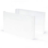Fence Armor 5 in. L x 1/4 ft. H x 1/2 in. D White Demi Fence Post Guard for Wood or Vinyl