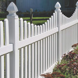 Fence Armor 5 in. L x 5 in. W x 1/4 ft. H White Fence Post Guard for Wood or Vinyl