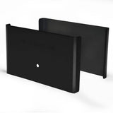 Fence Armor Black Demi Fence Post Guard 4.5 in. L x 3 in. H x .5 in. D for Wood
