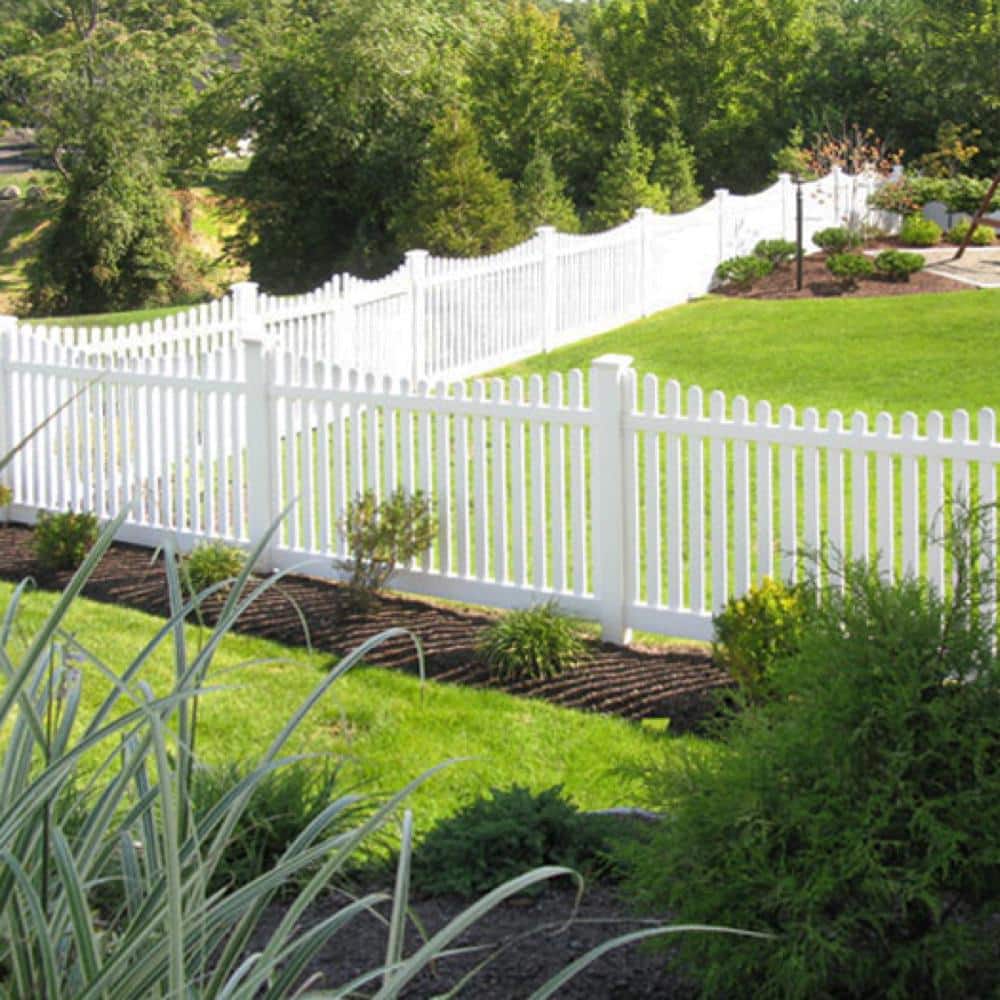 Fence Armor White Fence Post Guard 4.5 in. L x 4.5 in. W x 3 in. H for Wood