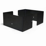 Fence Armor 6 in. L x 6 in. W x 1/4 ft. H Black Fence Post Guard for Wood or Vinyl