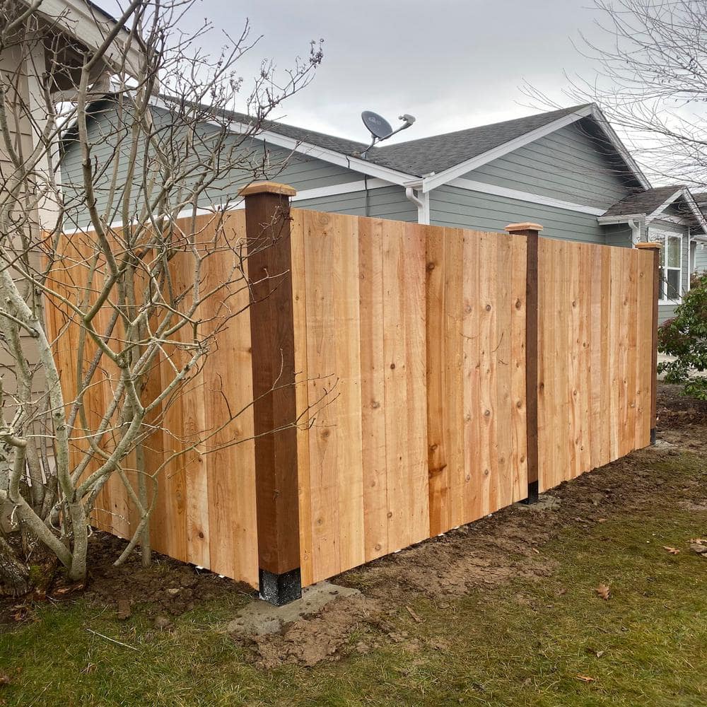 Fence Armor 5.5 in. x 5.5 in. x 1/2 ft. H Galvanized Steel Pro Series Mailbox and Fence Post Guard