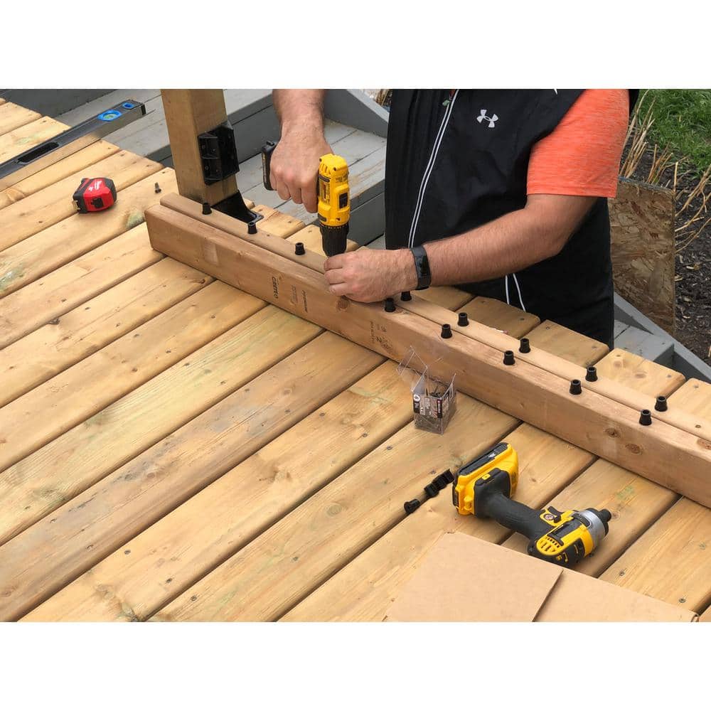 FENCE & DECK RITE 3/4 in. O.D. Baluster Connectors for Metal Balusters (50-Pieces)