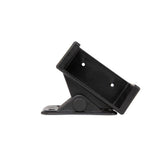 FENCE & DECK RITE 2 in. x 4 in. Adjustable Fence Brackets for Railings Reinforced Black Polypropylene (4-Pack)