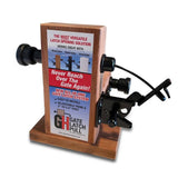 Black All-In-One Two Sided Gate Latch