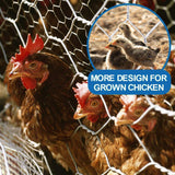 Fencer Wire 3 ft. x 50 ft. 20-Gauge Poultry Netting with 2 in. Mesh