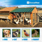 Fencer Wire 4 ft. x 50 ft. 20-Gauge Poultry Netting with 1 in. Mesh