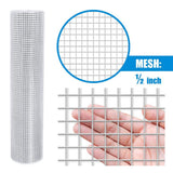 Fencer Wire 1/2 in. x 2 ft. x 50 ft. 19-Gauge Hardware Cloth