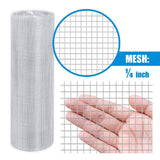 Fencer Wire 1/4 in. x 3 ft. x 100 ft. 23-Gauge Hardware Cloth, Hot-Dip Galvanized After Welding, Heavy-Duty Welding Fencing
