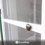 Fencer Wire 1/8 in. x 2 ft. x 100 ft. 27 Gauge Hardware Cloth, Galvanized Steel Wire Rolled Woven, Keeping Out of Insects