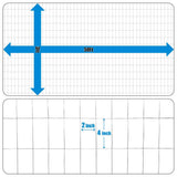 Fencer Wire 3 ft. x 50 ft. 14-Gauge Welded Wire Fence with Mesh 2 in. x 4 in.
