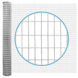 Fencer Wire 3 ft. x 25 ft. 16-Gauge Welded Wire Fence, Mesh Size 1/2 in. x 1 in. Multiple Use Galvanized Welded Wire Roll