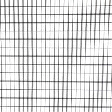 Fencer Wire 4 ft. x 100 ft. 16-Gauge Black PVC Coated Welded Wire Fence with Mesh Size 1/2 in. x 1 in.