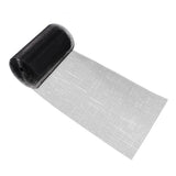 Fencer Wire 4 ft. x 100 ft. 16-Gauge Black PVC Coated Welded Wire Fence with Mesh Size 1/2 in. x 1/2 in.