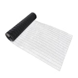 Fencer Wire 4 ft. x 50 ft. 16-Gauge Black PVC Coated Welded Wire Fence with Mesh Size 1/2 in. x 3 in.