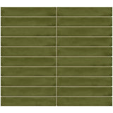 Daltile Artcrafted Fern 11-1/2 in. x 10 in. Glazed Ceramic Straight Joint Mosaic Tile (8.3 sq. ft./case)
