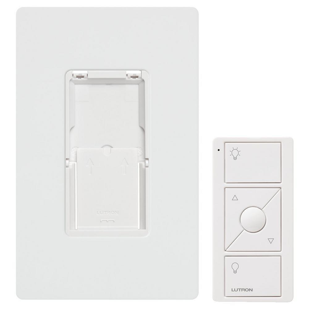 Caseta Wireless Pico Wall-Mounting Kit, White - Super Arbor