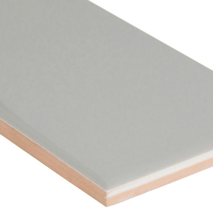 MSI Gray 3 in. x 6 in. Glossy Ceramic Gray Subway Tile (1 sq. ft. / case)
