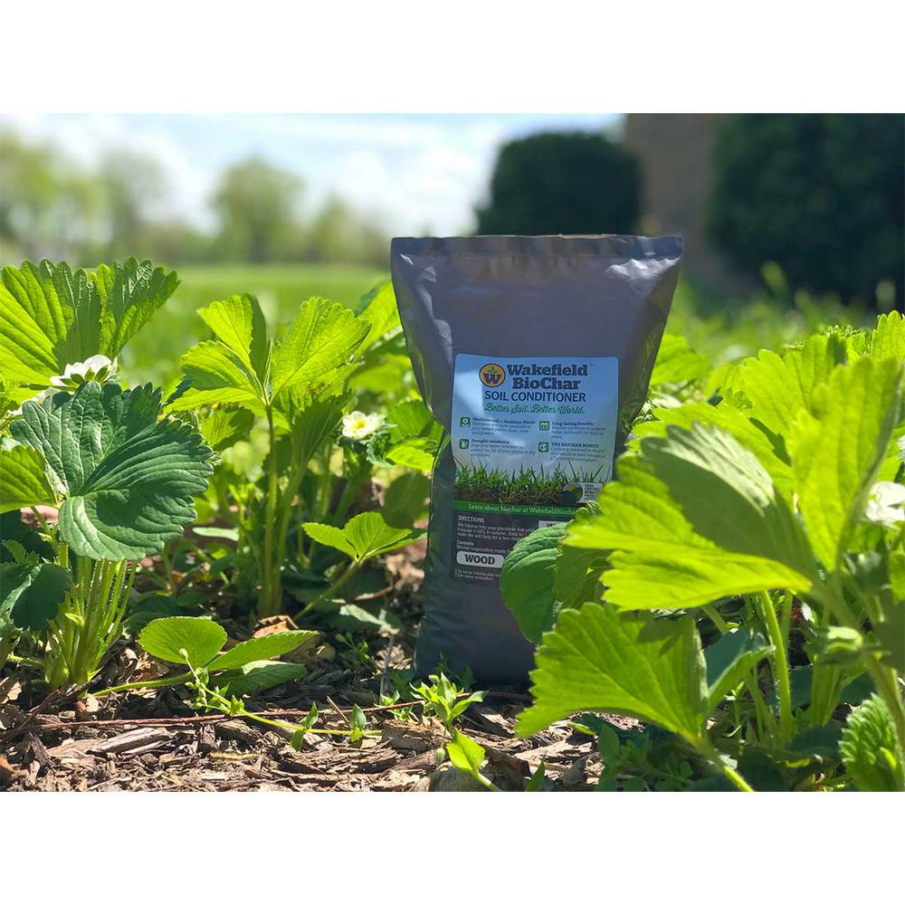 WAKEFIELD 1 cu. ft. Bag Premium Biochar Organic Garden Soil Conditioner - Super Arbor