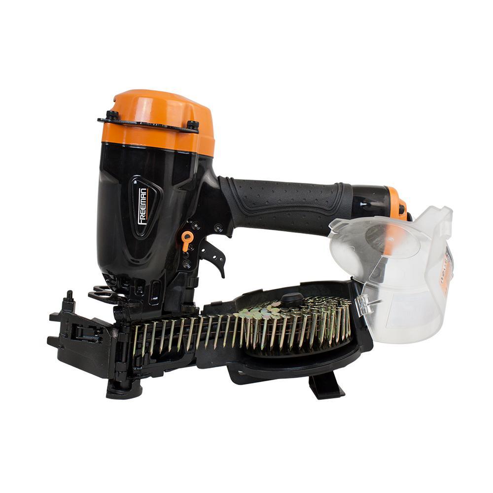 Pneumatic 15 Degree 1-3/4 in. Rapid Fire Coil Roofing Nailer - Super Arbor