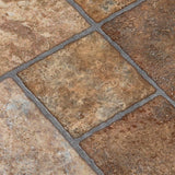 TrafficMASTER Bodden Bay 12 in. x 12 in. Terra Cotta Peel and Stick Vinyl Tile (30 sq. ft. / case)