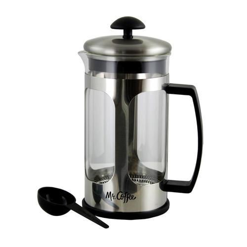 Mr. Coffee Daily Brew 4-Cup Clear Residential French Press