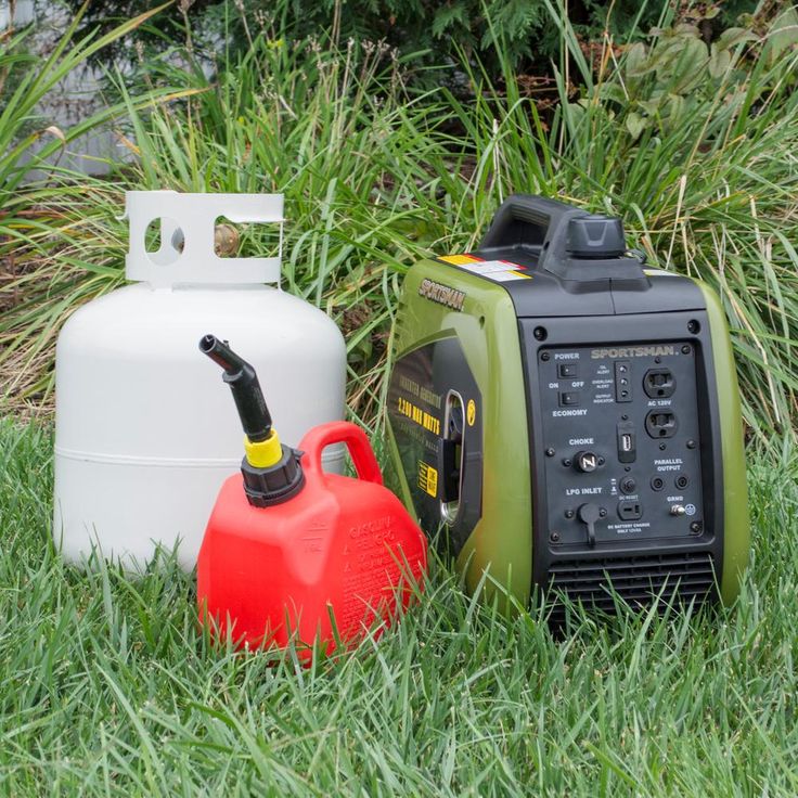 Sportsman 2,200-Watt Recoil Start Dual Fuel LPG/Gasoline Powered Portable Inverter Generator w/Parallel Connection, CARB Approved