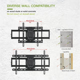 Large Full-Motion TV Wall Mount for 42 in. - 80 in. Flat Panel TV - Super Arbor