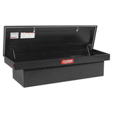 Weather Guard 71.38 in. Matte Black Aluminum Full Size Crossbed Truck Tool Box - Super Arbor