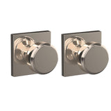 Custom Bowery Matte Black Collins Trim Dummy  Door Knob (2-pack) - Super Arbor